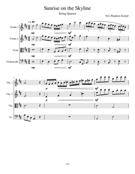 Sunrise on the Skyline