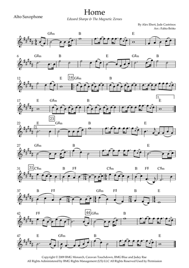 Home (arr. Fabio Britto)