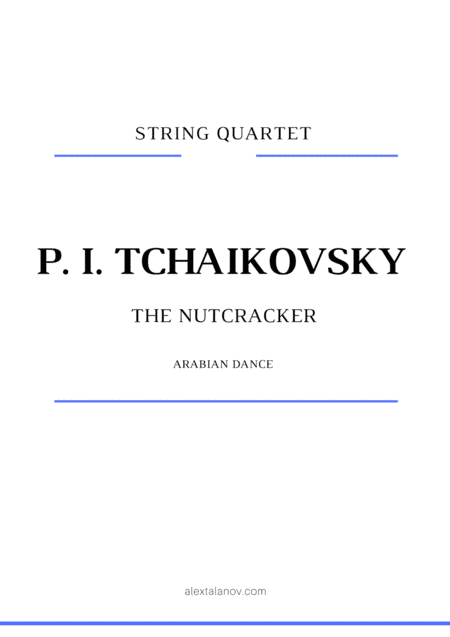 Arabian Dance (from "The Nutcracker")