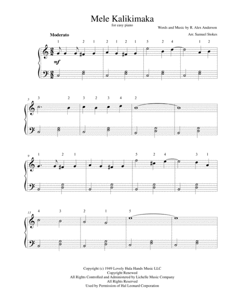 Mele Kalikimaka (arr. Samuel Stokes)