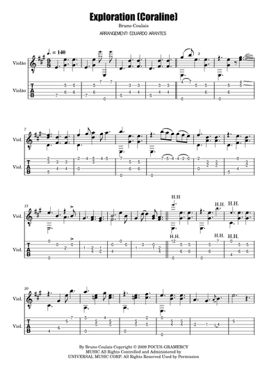 Exploration (arr. Eduardo Arantes)
