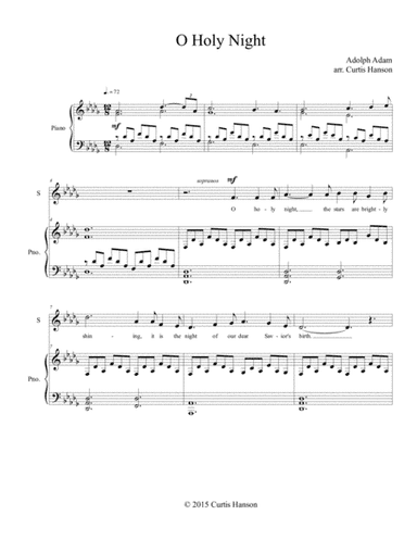 O Holy Night (SATB) (arr. Curtis Hanson)