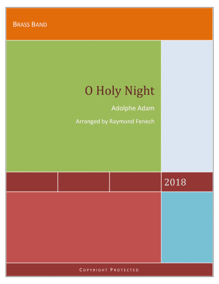O Holy Night - For Brass Band - Intermediate Level (arr. Raymond Fenech)