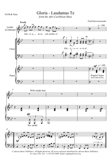 Gloria - Laudamus Te