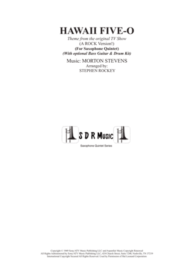 Hawaii Five-O Theme (arr. Arranged by Stephen Rockey)