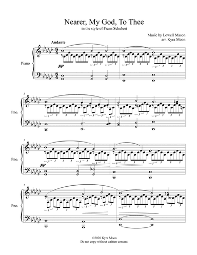 Nearer, My God, To Thee (arr. Kyra Moon)