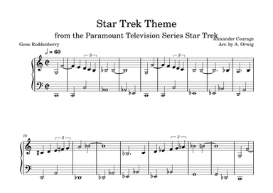 Theme From "star Trek(r)" (arr. Ashley Orwig)