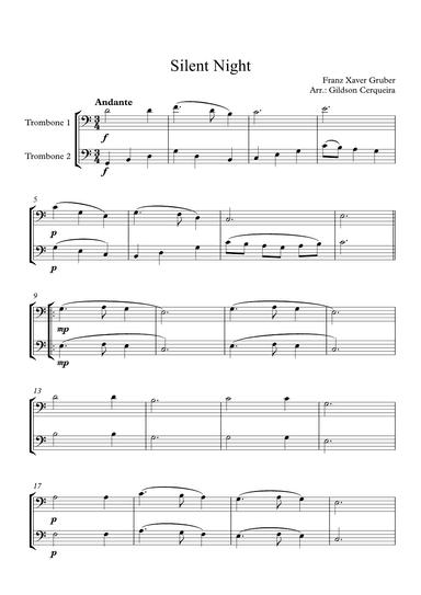Silent Night (arr. Gildson Cerqueira)