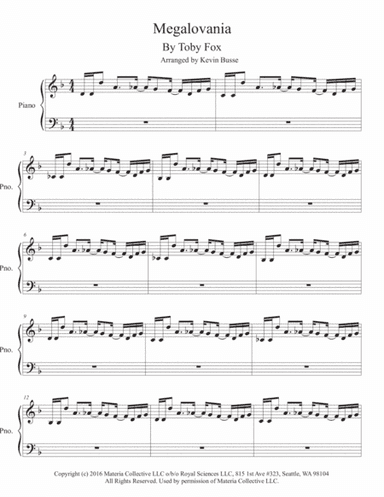 MEGALOVANIA (from Undertale) (arr. Kevin Busse)