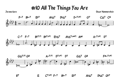 All The Things You Are (arr. John Fries)