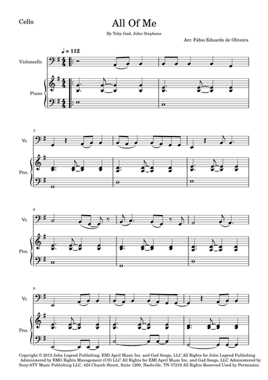 All Of Me (arr. Fabio Eduardo de Oliveira)