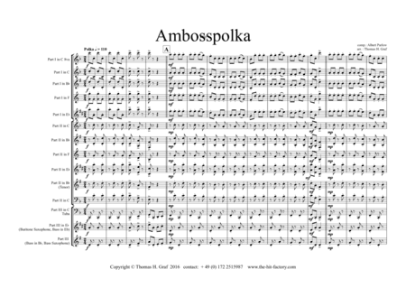 Amboss-Polka - German Polka - Oktoberfest - Trio (arr. Thomas H. Graf)