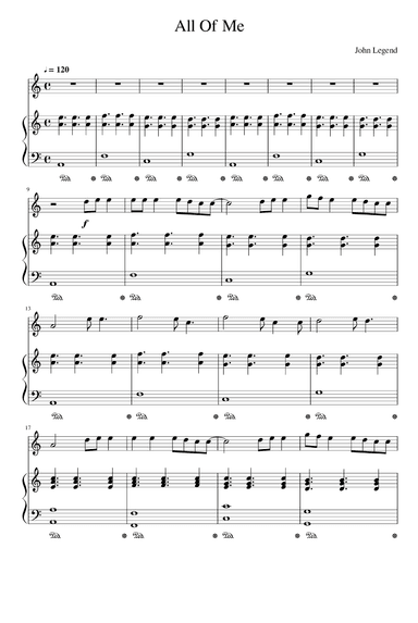 All Of Me (arr. John Legend)