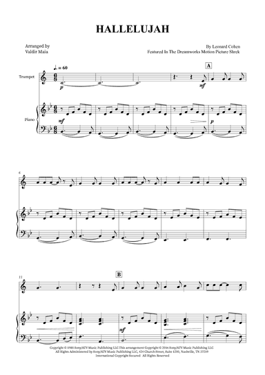 Hallelujah (arr. Valdir Maia)