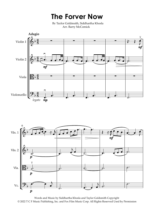 The Forever Now (arr. Barry McCormick)