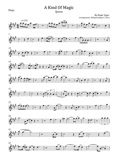 A Kind Of Magic (arr. Melquisedeque C.Silva)