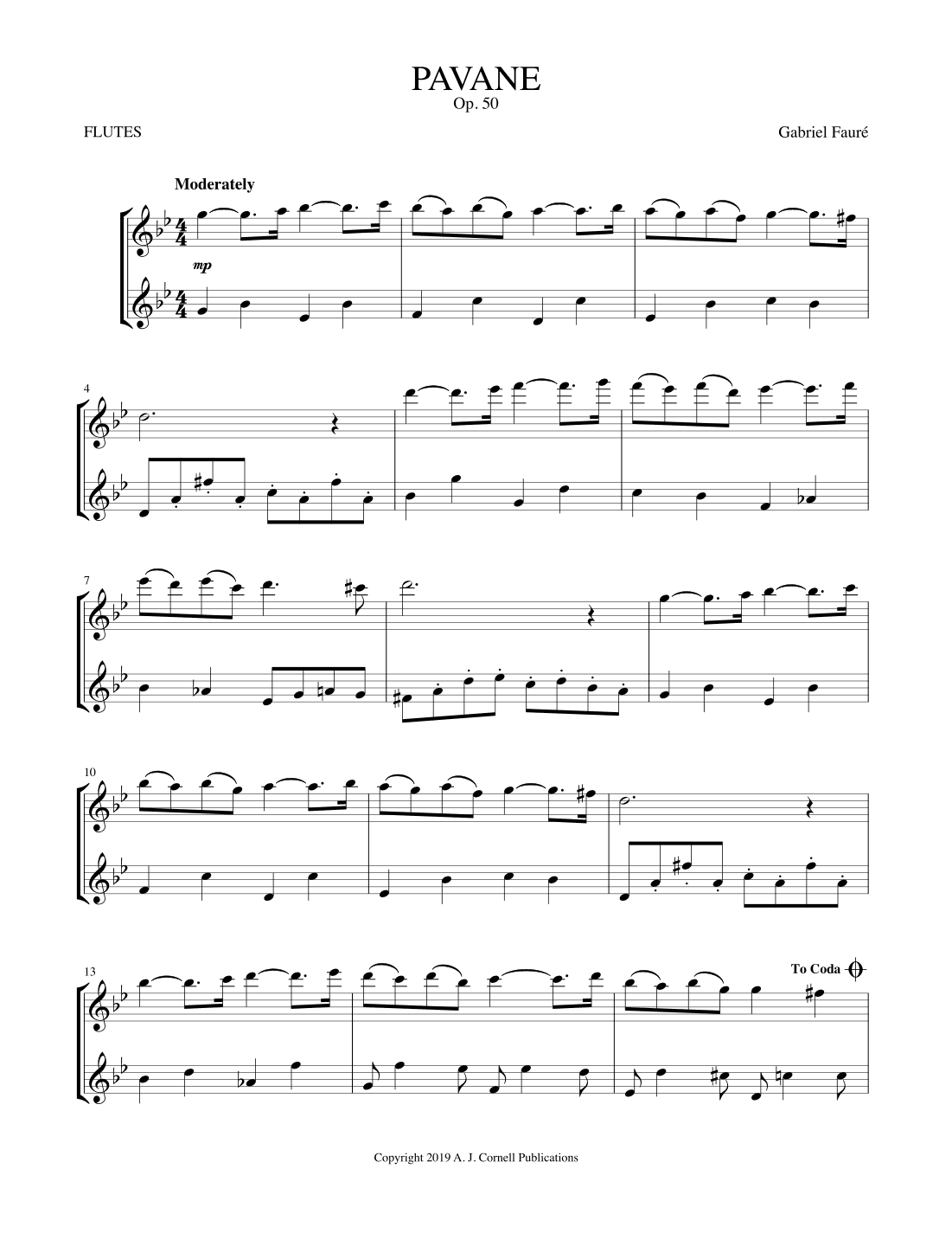 Pavane (arr. Mark Phillips)