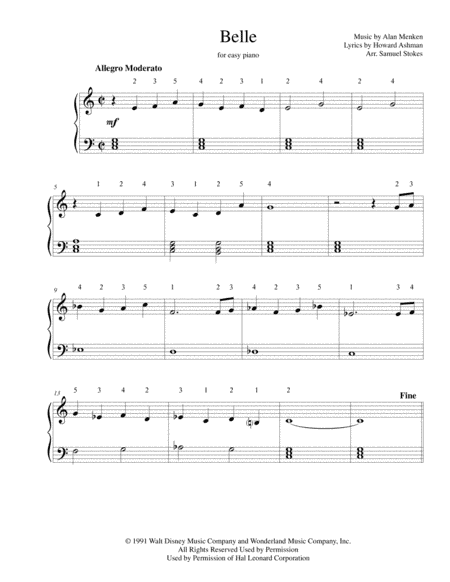 Belle (arr. Samuel Stokes)