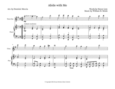 Abide With Me (arr. Dominic Meccia)
