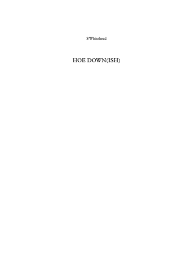Hoe Down (ish)
