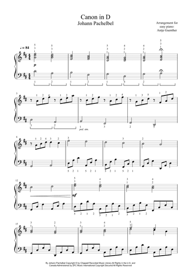 Canon (arr. Antje Günther)