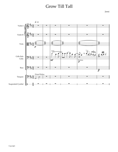 Grow Till Tall (arr. Alan McFall)