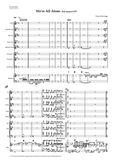 We're All Alone (arr. Popnroll 1976)