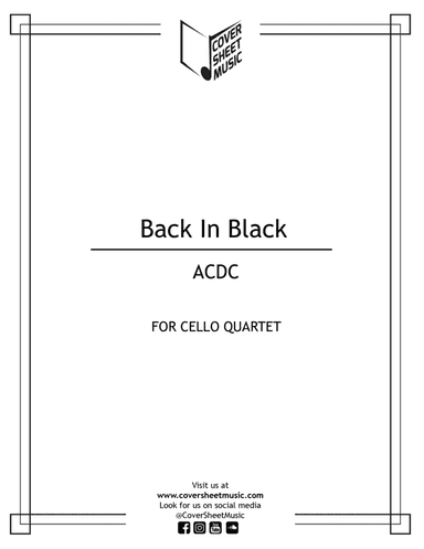 Back In Black (arr. Jose Quintana)