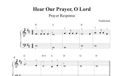 Hear Our Prayer, O Lord (arr. Francesco Blackmore)