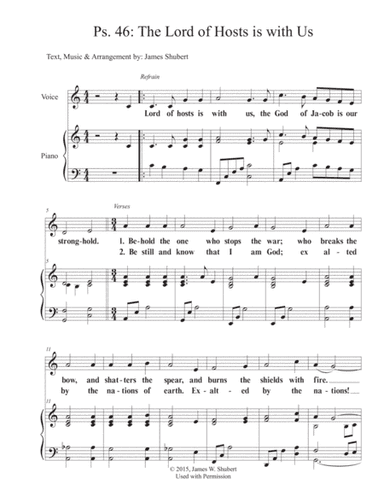 Ps. 46: The Lord Of Hosts Is With Us