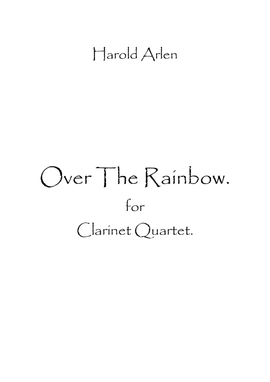 Over The Rainbow (arr. Spence Bundy)