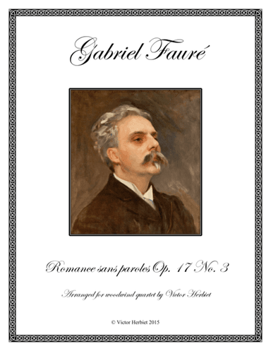 Romance sans paroles (arr. Victor Herbiet)