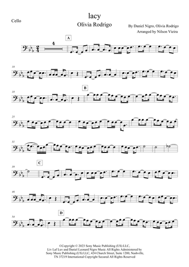 Lacy (arr. Nilson Vieira)