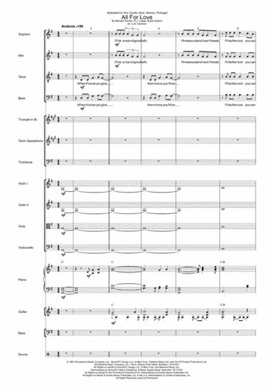 All For Love (arr. Luís Cardoso)