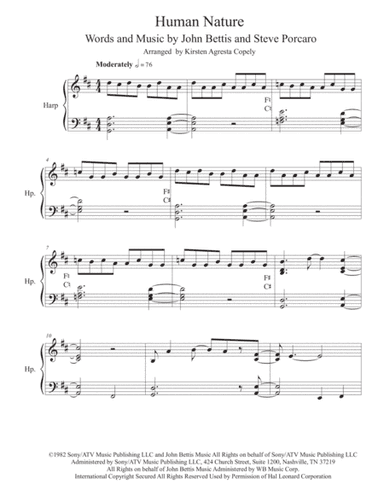 Human Nature (arr. Kirsten Agresta Copely)