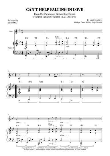 Can't Help Falling In Love (arr. Valdir Maia)