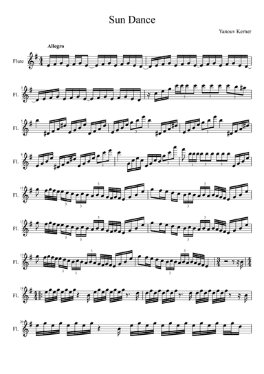 Dance for the Sun (World, Flute)