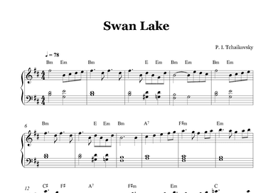 Swan Lake (arr. Gabriel Oliveira)