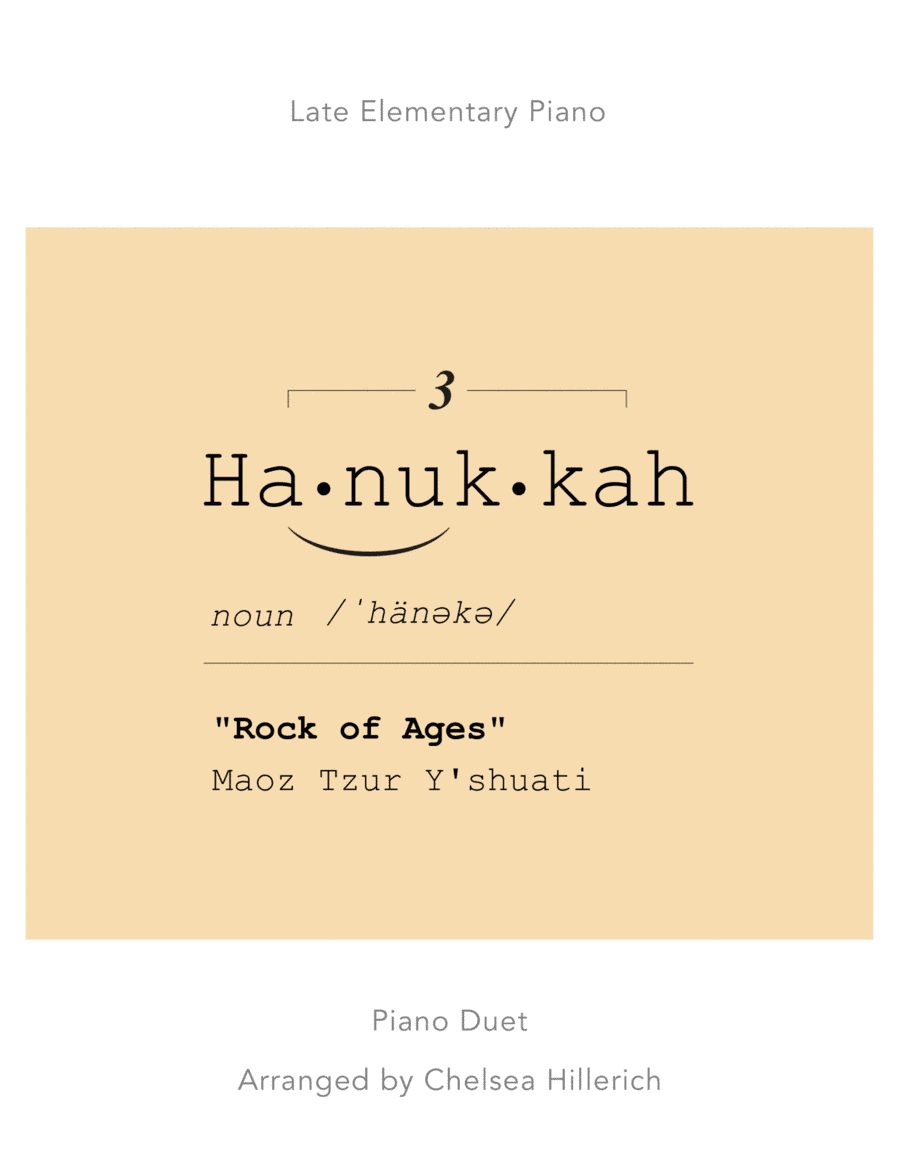 Rock of New Ages "Maoz Tzur" – Jazz Duet (arr. Chelsea Hillerich)