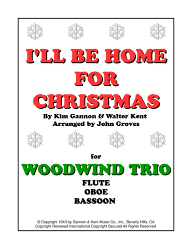 I'll Be Home For Christmas (arr. John Groves)