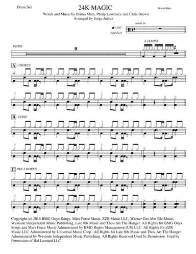 24K Magic (arr. Jorge Juárez)