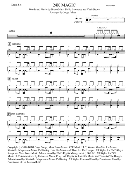 24K Magic (arr. Jorge Juárez)