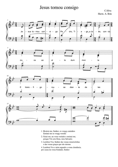 Jesus tomou consigo (arr. A. Brás)