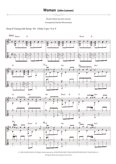 Woman (arr. Daisuke Minamizawa)