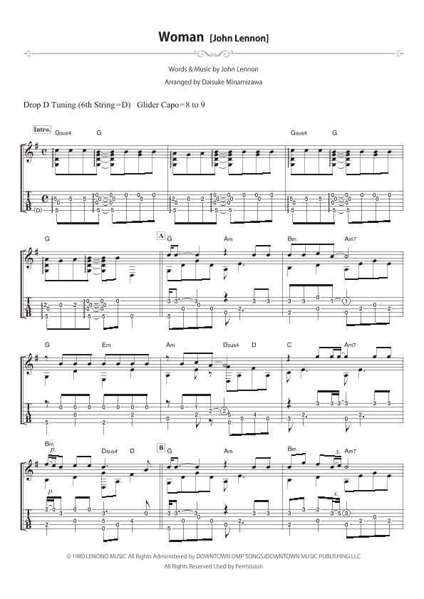 Woman (arr. Daisuke Minamizawa)