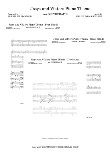 Die Therapie (arr. Friederike Beckmann)