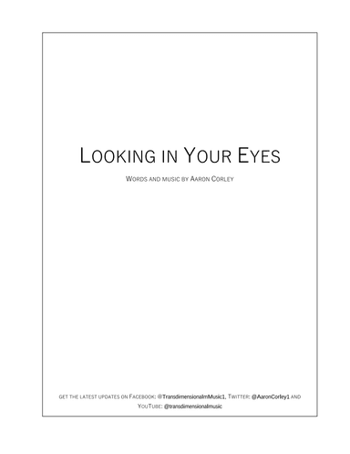 Looking in Your Eyes