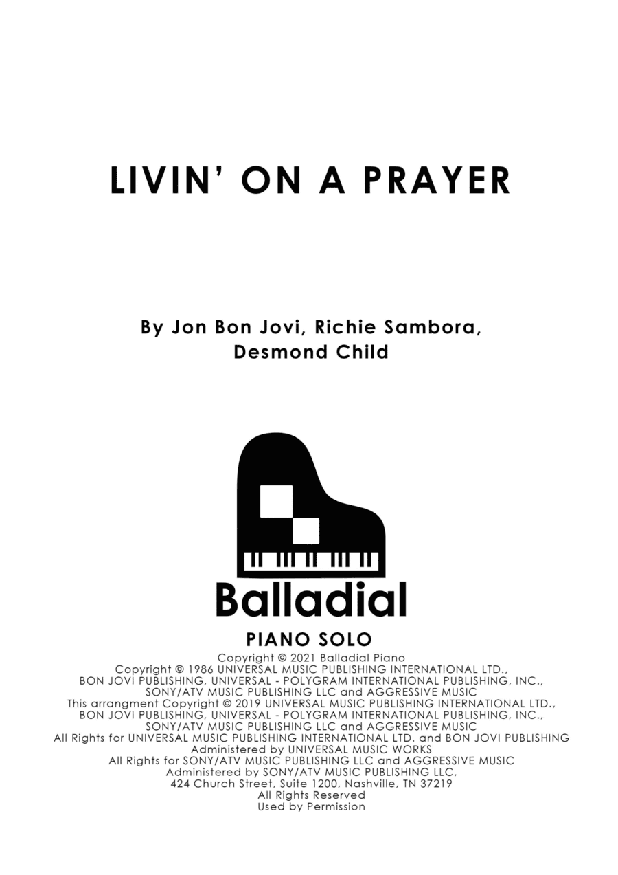 Livin' On A Prayer (arr. Jessica Ranft)