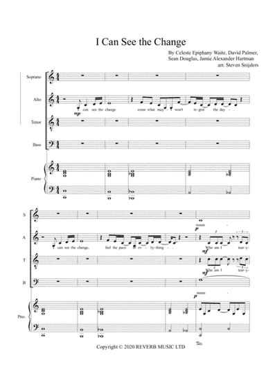 I Can See The Change (arr. Steven Snijders)