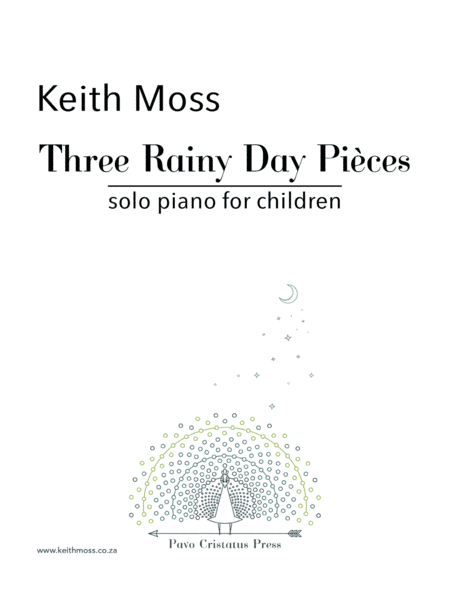 Three Rainy Day Pièces - piano solo for children